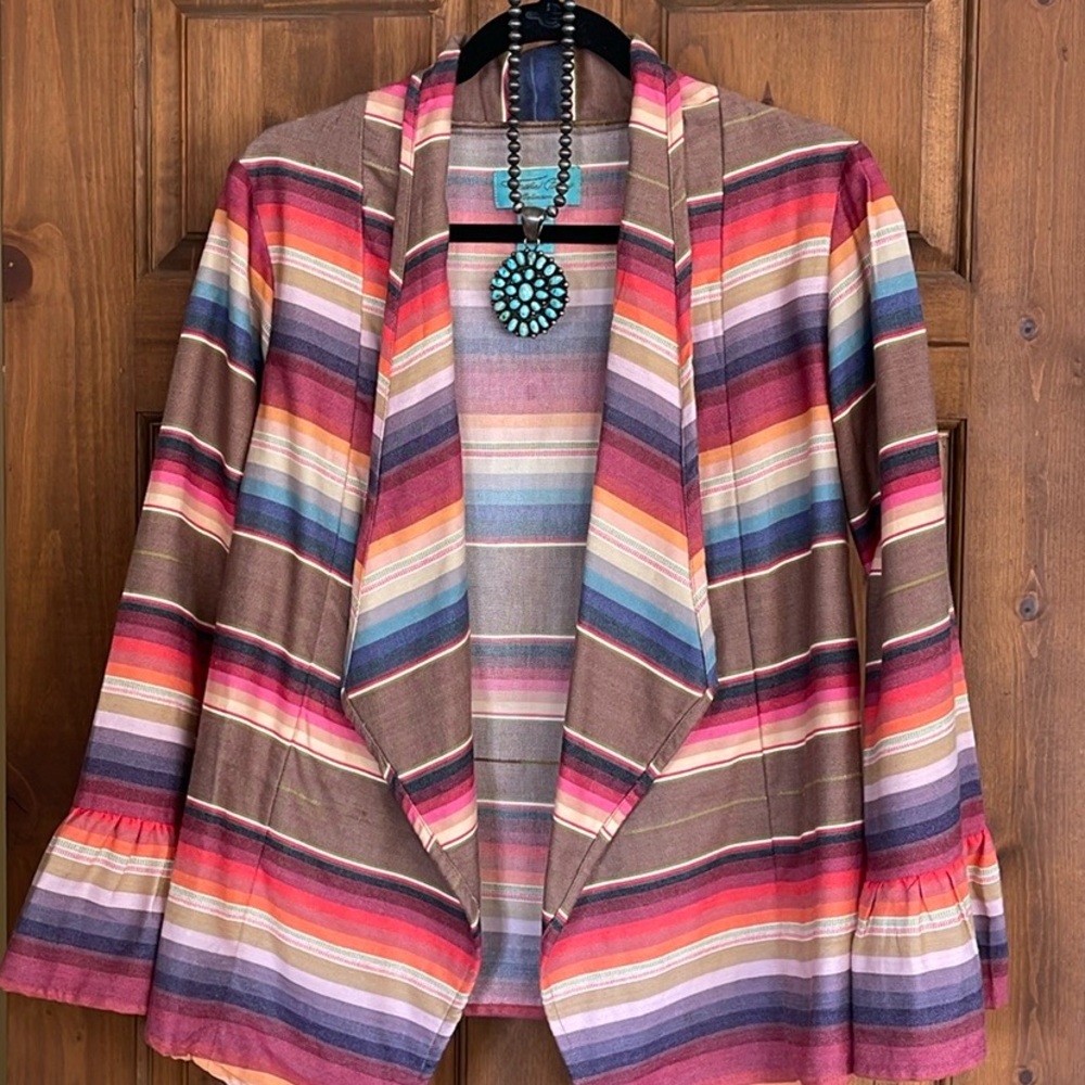 Tasha Polizzi Collection Serpa Print jacket
